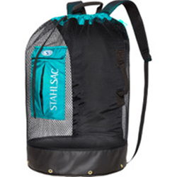 Amy's Stahlsac Bonaire Mesh Backpack, Aqua